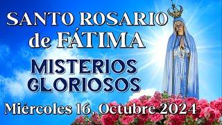 SANTO ROSARIO EN ESPAÑOL, MISTERIOS GLORIOSOS, Octubre 16, 2024