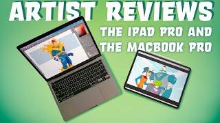 M1 iPad Pro vs M1 MacBook Pro for ARTISTS  // Which is BEST for DIGITAL ART?