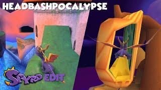 Spyro 3: Headbashpocalypse & SpyroEdit Hacking | Charmed Ridge & Honey Speedway