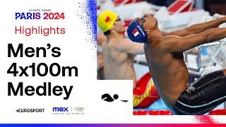 DOMINATION!  | Men's Swimming 4x100m Medley Relay Highlights | #Paris2024