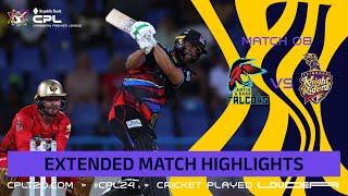 Extended Highlights | Antigua & Barbuda Falcons vs Trinbago Knight Riders | CPL 2024