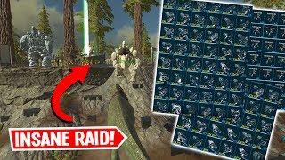 Raiding a Huge Base to Become the New ALPHA TRIBE! - ARK Valguero PvP