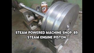 Steam Powered Machine Shop 89:  Piston and Rod for the Liley