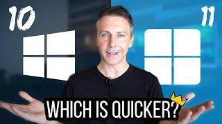 is Windows 10 FASTER than Windows 11? (Gaming, FPS Latency and start up times)