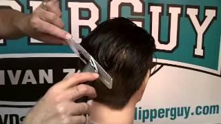 cross cutting classic clipper over comb technique zoot ivan clipperguy