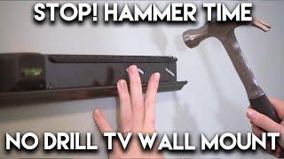 No Stud TV Hanger From ECHOGEAR - How To Mount TV On Drywall Without Studs