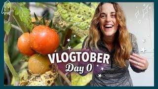  What's Vlogtober? Book chat, cosy faffing ️ Vlogtober Day 0