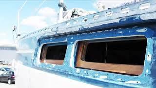 Gelcoat repair yacht refit