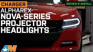 2015-2023 Charger AlphaRex NOVA-Series LED Projector Headlights Review & Install