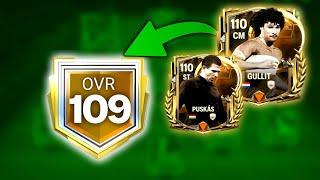 Finally 109 OVR!! Best Team Upgrade Ever Ft Gullit, Puskas & More