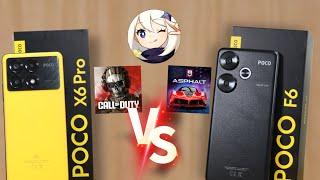 Poco X6 Pro vs Poco F6: Which is better for gaming? Games Test