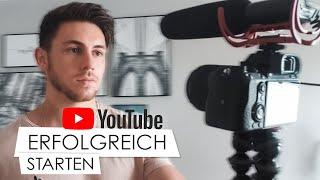 Alle BASICS für dein ERSTES YOUTUBE VIDEO in nur 15 Minuten