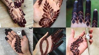 trending leaf mehandi designs 2024 | patti wali mehandi ke khoobsurat designs | henna art