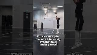 Ovanligt Trött Under Träningen? #basket #hälsa