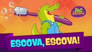 Jac Jacaré | Escova, escova [Clipe Infantil]