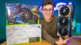 Are Overclocked RTX 5090s Worth It?!  | MSI Suprim Liquid, Palit Gamerock and Founders