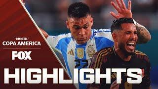 Argentina vs. Peru Highlights | 2024 Copa América