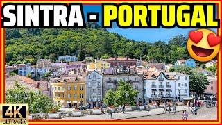 SINTRA, Portugal A Real-Life Fairytale Town Near Lisbon! Walking Tour [4K]