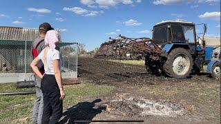 30 СОТОК В ДЕРЕВНЕ В КОНЦЕ АПРЕЛЯ