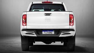 New 2024 Fiat Titano Volcano Model - Mid-size Pickup Truck Interior & Exterior