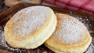 Turn Eggs Into Fluffy Japanese Soufflé Pancakes! Easy 5 Minute Recipe For Breakfast!