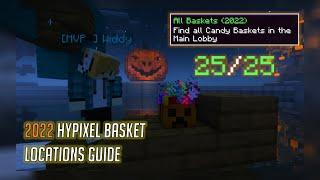 [2022] Hypixel "All Baskets" Achievement Guide (All Halloween Candy Basket Locations) [25/25]