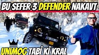 4x4 | Unimog ile 2 gün süren karlı zirve tırmanışı | Ne varsa çekti götürdü.