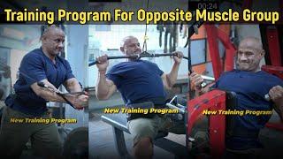 Training Program For Opposite Muscle Group | Mukesh Gahlot #youtubevideo