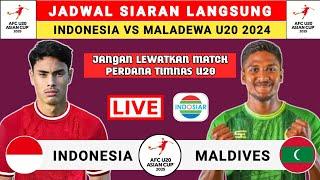 Jadwal Siaran Langsung Kualifikasi Piala Asia U20 2025 - Indonesia vs Maladewa - Timnas Indonesia