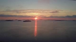 Sunset Screensaver - Hanko Finland - 30 minute piano mix