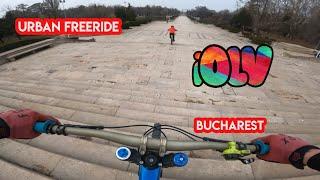 URBAN FREERIDE IN BUCHAREST - w/ SPRMarius, Costi Marin, Tudor Irina, FixYourBike, SebyPOV, etc.