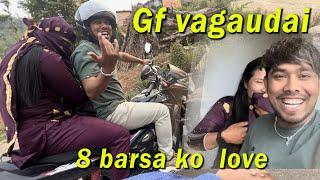 Dipak nepali GF vagaudai / 8 barsa ko  love / Dipak nepali vlog .......