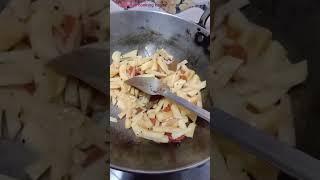 #how to make aloo chachchari recipe #short # sathi shreya cooking house