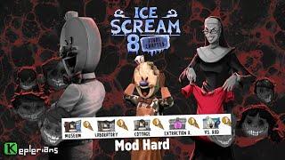 New Lce scream 8 Final End Update Mod Hard | Full Gameplay