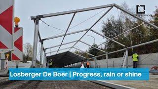 Losberger De Boer | Progress, rain or shine