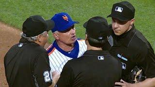 LAD@NYM: Syndergaard ejected after throwing at Utley