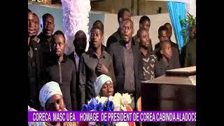 CORECA MASC UIEA CABINDA HOMENAGEM AO PRESIDENTE DO COREA CABINDA ALADOCE