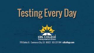  TESTING at CDL College