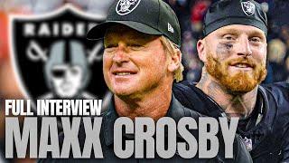 Maxx Crosby FULL INTERVIEW | Gruden Goes Long