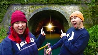 This canal takes us 143ft underground | Narrowboat through Blisworth tunnel - 218