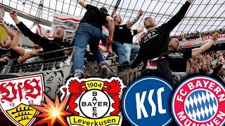 Stuttgart-Ultras schießen gegen Bremen, Leverkusen, München & Karlsruhe!