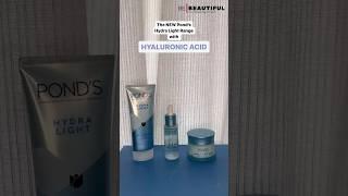 New Ponds Hydra Light Range with Hyaluronic Acid Review | Skincare Essentials | Be Beautiful #Shorts