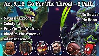 MCOC Act 9.1.3 Go For The Throat - 3 Path -  Sauron Boss