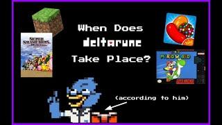 When Does Deltarune Take Place According to Gamer Lore? | Deltarune Analysis