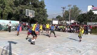 Kangra vs Mandi Boys 1st Quarter 42th Himachal  Junior State Basketball Championship held at Kangra