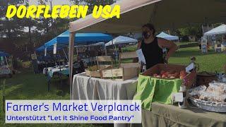 Dorfleben USA - Farmer's Market "Let It Shine" in Verplanck NY