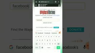 Wayback Machine⏳ | See old versions of websites ️