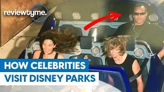 How Celebrities Visit Disney's Theme Parks