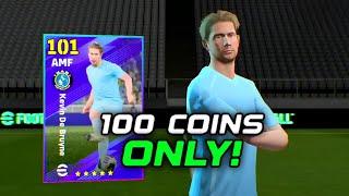 Trick To Get 101 Rated Kevin de bruyne From English League | eFootball 2025 | de bruyne trick