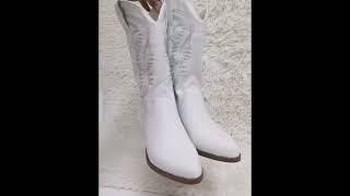 Shoes For Women 2022 Cowgirl Fashion Western Boots Women Embroidered Casual Pointed Toe Designer